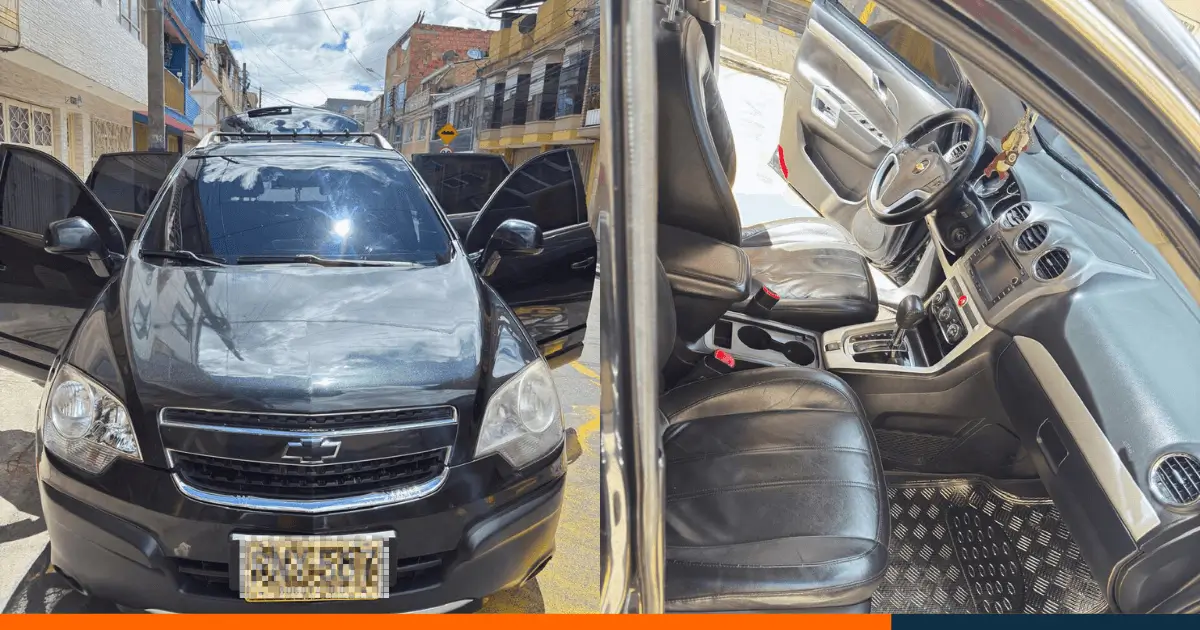 Chevrolet Captiva Sport 2.4 2012 en venta en Bogotá – Excelente estado
