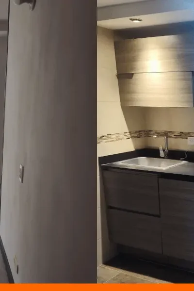 Fachada de apartamento moderno en Chía, conjunto Parque de las Flores II, rodeado de zonas verdes.
