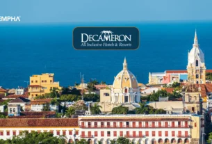 Imagen promocional del convenio FEMPHA con Decameron: disfruta un descuento exclusivo para tus vacaciones en el Caribe.