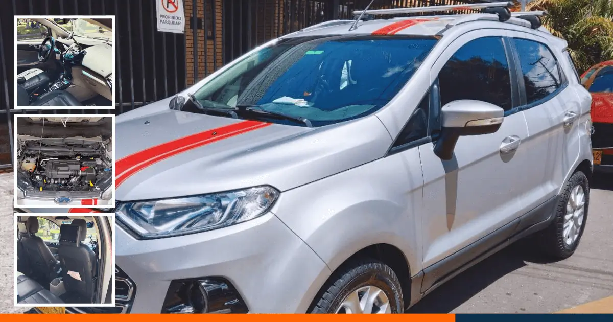 Imagen de camioneta Ford Ecosport Titanium 2.0 modelo 2017 en venta, color moderno, en excelente estado y con documentos al día