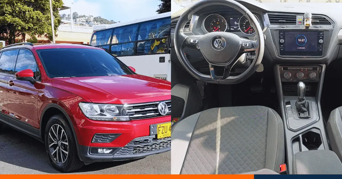 Imagen de una camioneta VW Tiguan Allspace Trendline FWD 1.4 Turbo modelo 2019 en venta, en excelente estado y con documentos al día.
