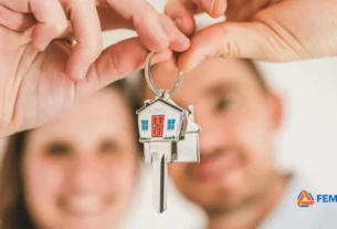 Imagen promocional del evento Gran Feria Inmobiliaria Fempha, invitando a los asistentes a conocer proyectos de vivienda nueva y opciones de crédito.