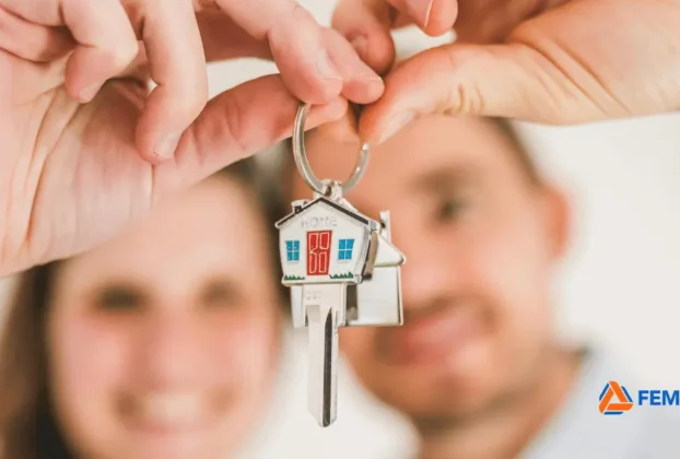 Imagen promocional del evento Gran Feria Inmobiliaria Fempha, invitando a los asistentes a conocer proyectos de vivienda nueva y opciones de crédito.