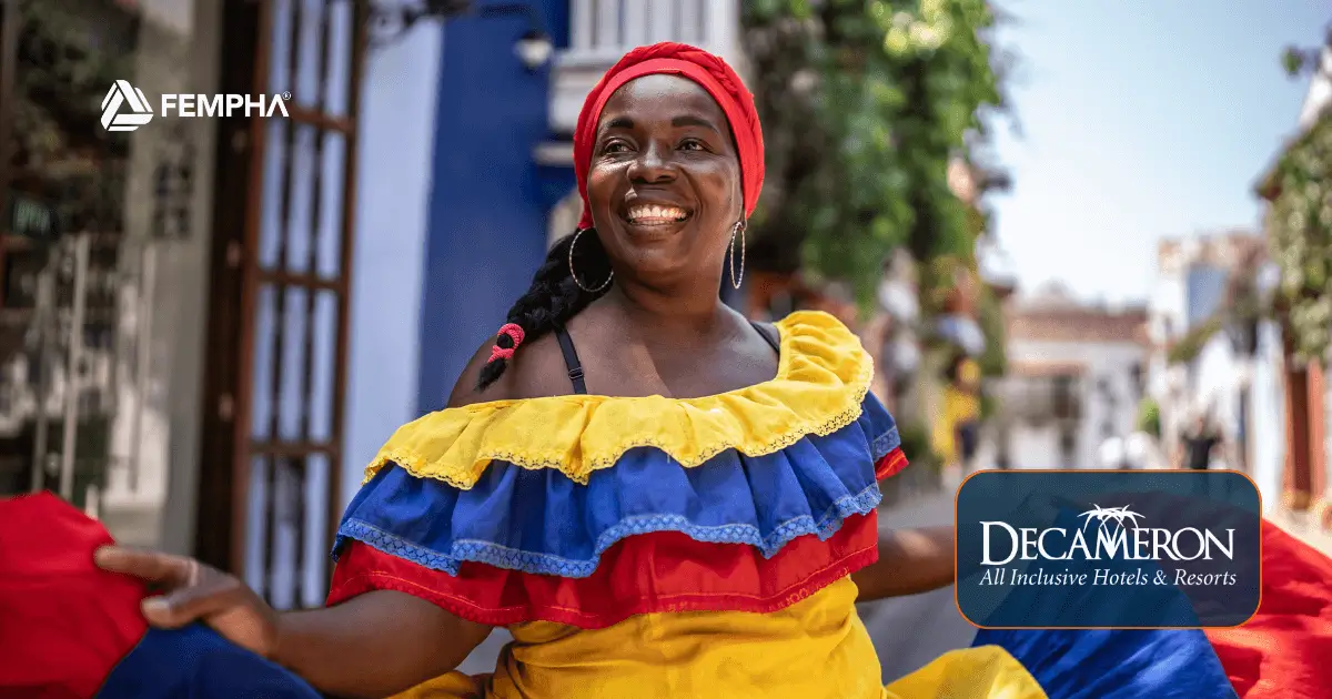 Imagen promocional de los Black Days de Decameron con tarifas especiales para asociados Fempha.