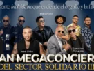 Imagen promocional del Megaconcierto del Sector Solidario III, evento musical dirigido a asociados y sus familias.