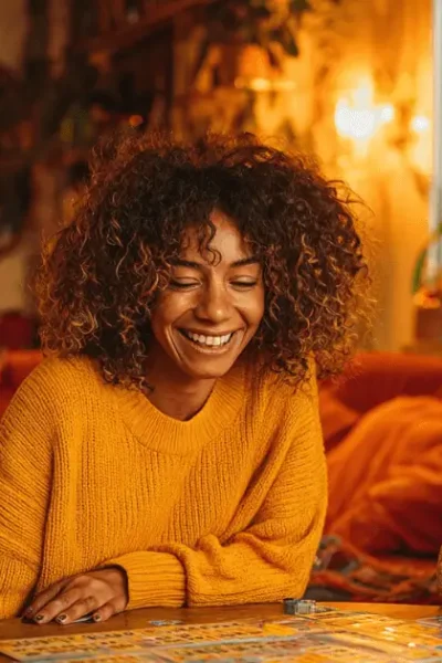 Imagen informativa sobre cómo descargar los cartones del Bingo Virtual FEMPHA.